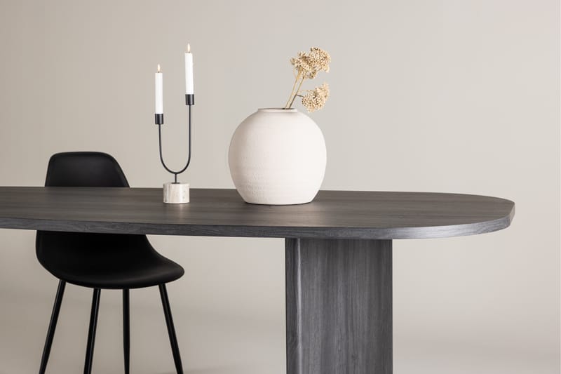 Grönvik Matbord 220x100 cm Svart - Venture Home - Matbord & köksbord