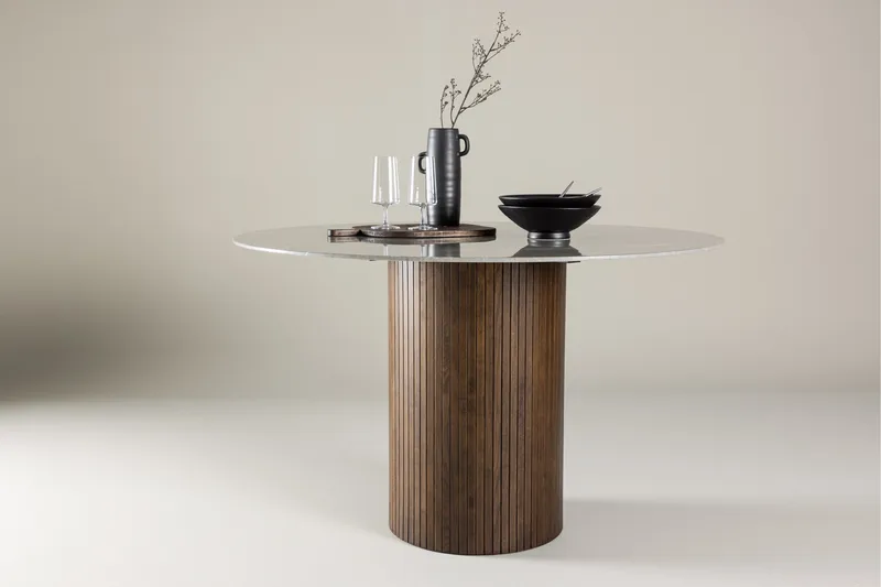 Härön Matbord 120 cm Brun - Vind - Möbler - Bord & matgrupper - Matbord & köksbord