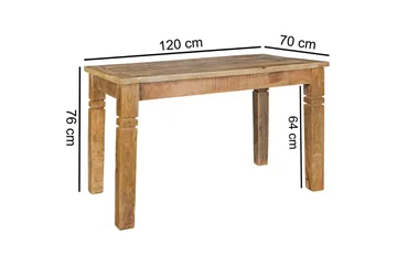 Hanck Rektangulärt Matbord 120 cm i Trä - Brun - Möbler - Bord & matgrupper - Matbord & köksbord