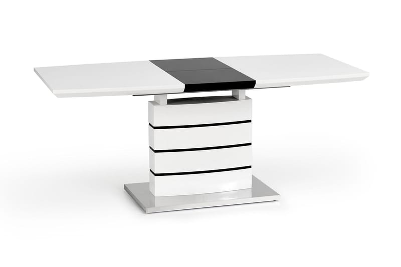 Haverly Förlängningsbart Matbord 140 cm - Vit/Svart - Matbord & köksbord