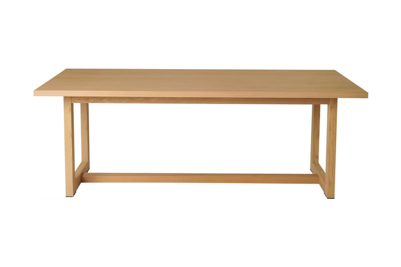 Horben Förlängningsbart Matbord 210 cm - Vitpigmenterad - Matbord & köksbord