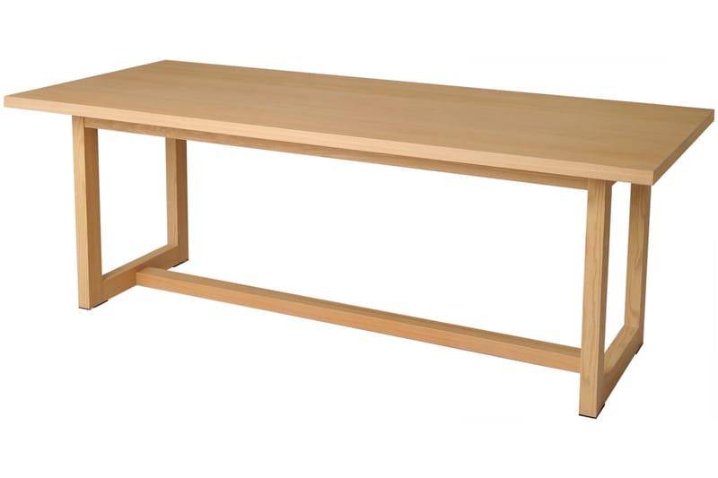 Horben Förlängningsbart Matbord 210 cm - Vitpigmenterad - Matbord & köksbord