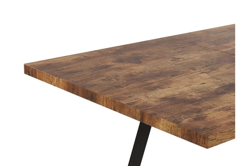 Housham Matbord 180 cm Hopfällbart - Ljusbrun/Svart - Möbler - Bord & matgrupper - Matbord & köksbord