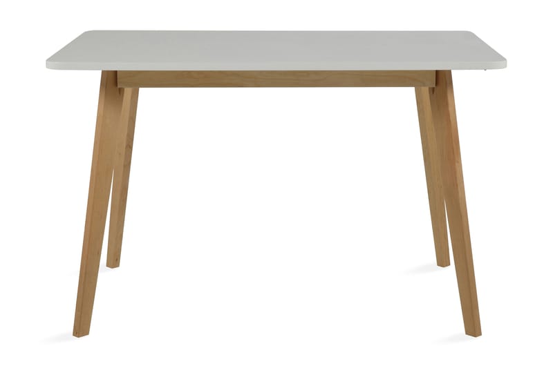Idun Matbord 120 cm - Vit/Björk - Möbler - Bord & matgrupper - Matbord & köksbord