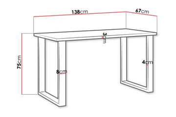 Imper Matbord 138 cm - Ek - Möbler - Bord & matgrupper - Matbord & köksbord