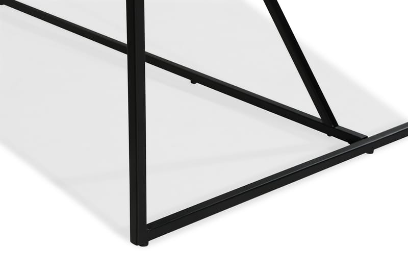 Indy Matbord 140 cm - Glas/Metall - Matbord & köksbord