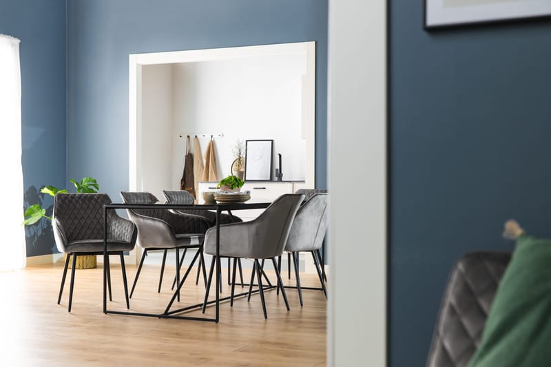 Indy Matbord 180 cm - Glas/Metall - Möbler - Bord & matgrupper - Matbord & köksbord