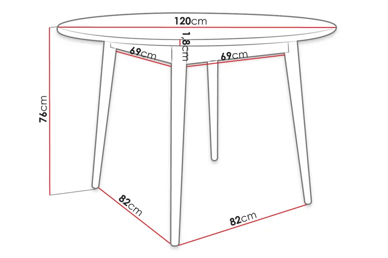 Ingram Matbord - Möbler - Bord & matgrupper - Matbord & köksbord