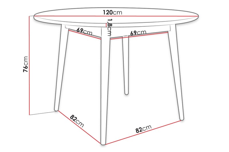 Ingram Matbord - Möbler - Bord & matgrupper - Matbord & köksbord