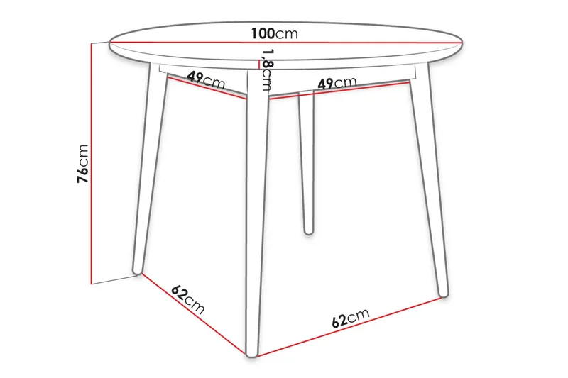 Ingram Matbord - Möbler - Bord & matgrupper - Matbord & köksbord