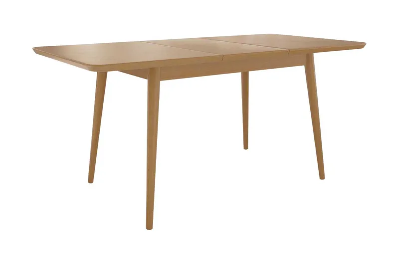 Ingram Utdragbart Rektangulärt Matbord 140 cm i Trä med Målat Trä-utseende - Svart - Möbler - Bord & matgrupper - Matbord & köksbord