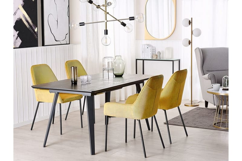 Ington Matbord 200 cm - Svart - Möbler - Bord & matgrupper - Matbord & köksbord