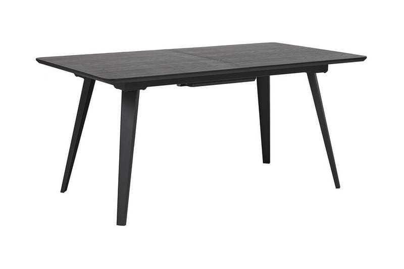 Ington Utdragbart Rektangulärt Matbord 160 cm i Trä, Svart