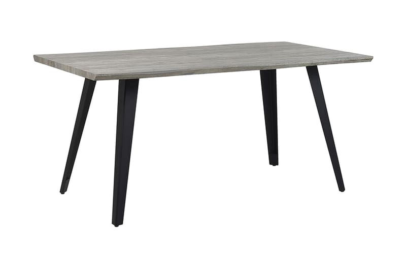 Iossi Matbord 160 cm - Grå/Svart - Möbler - Bord & matgrupper - Matbord & köksbord