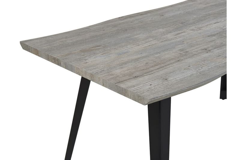 Iossi Matbord 160 cm - Grå/Svart - Möbler - Bord & matgrupper - Matbord & köksbord
