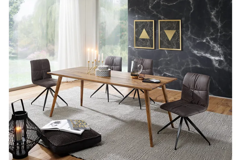 Iviana Matbord 160 cm - Trä/natur - Möbler - Bord & matgrupper - Matbord & köksbord