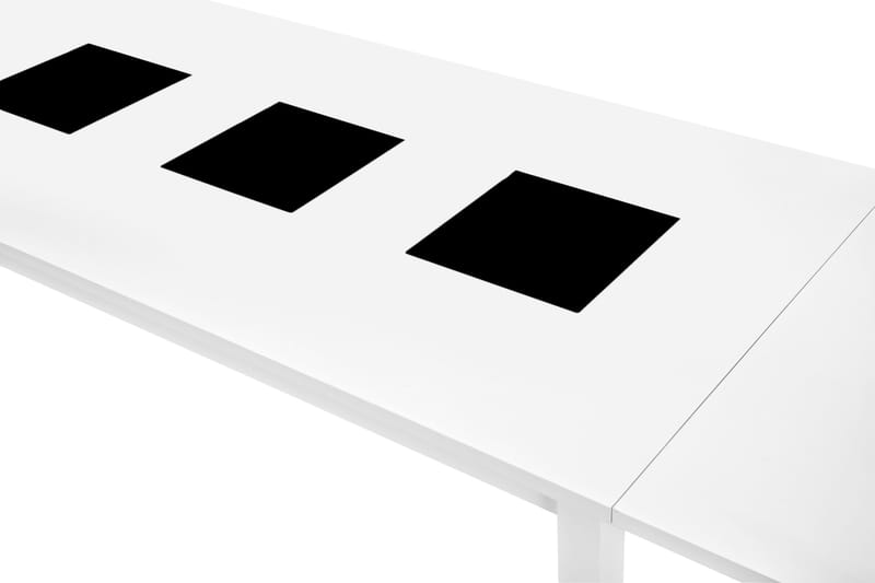 Jasmin Förlängningsbart Matbord 180 cm - Vit - Möbler - Bord & matgrupper - Matbord & köksbord