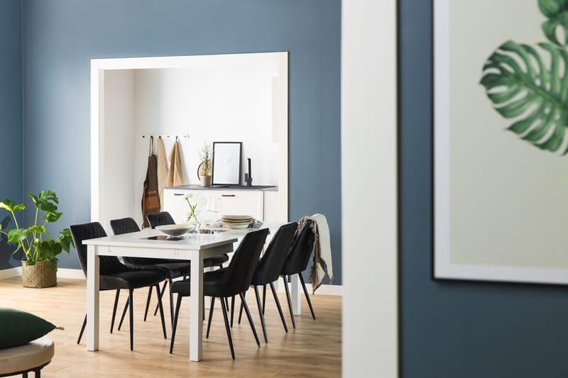 Jasmin Förlängningsbart Matbord 180 cm - Vit - Möbler - Bord & matgrupper - Matbord & köksbord