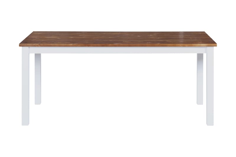 Jasmin Förlängningsbart Matbord 90 cm - Natur/Vit - Matbord & köksbord