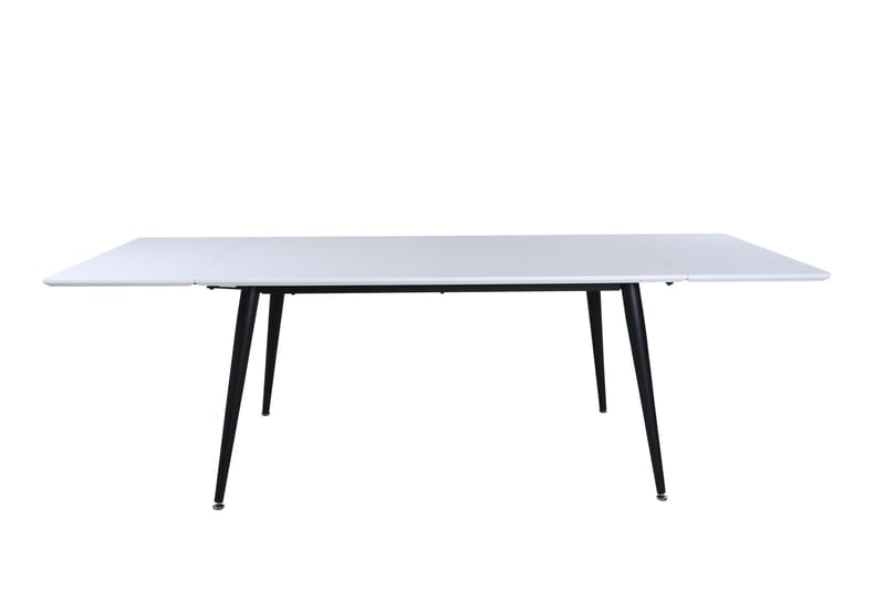 Jimmy Förlängningsbart Matbord 150 cm - Vit/Svart - Möbler - Bord & matgrupper - Matbord & köksbord