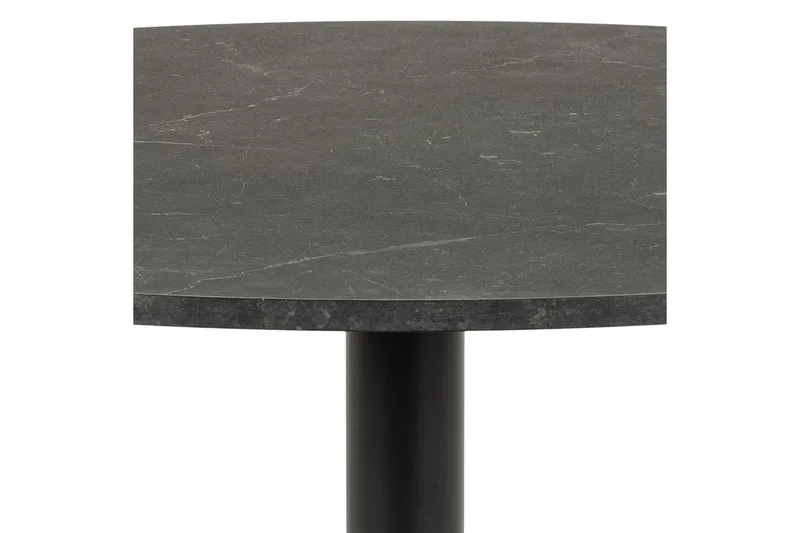 Jora Runt Matbord 110 cm med Marmorutseende - Svart - Möbler - Bord & matgrupper - Matbord & köksbord
