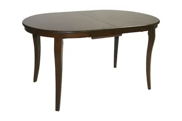 Joy Utdragbart Ovalt Matbord 145–178 cm i Trä med Valnötsutseende - Brun - Möbler - Bord & matgrupper - Matbord & köksbord
