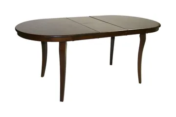 Joy Utdragbart Ovalt Matbord 145–178 cm i Trä med Valnötsutseende - Brun - Möbler - Bord & matgrupper - Matbord & köksbord