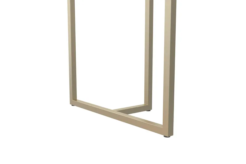Kaiti Rektangulärt Matbord 163 cm med Marmorutseende - Vit - Möbler - Bord & matgrupper - Matbord & köksbord