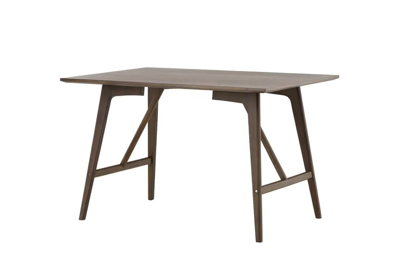 Kaseidon Rektangulärt Matbord 120 cm i Trä med Valnötsutseende - Brun - Möbler - Bord & matgrupper - Matbord & köksbord