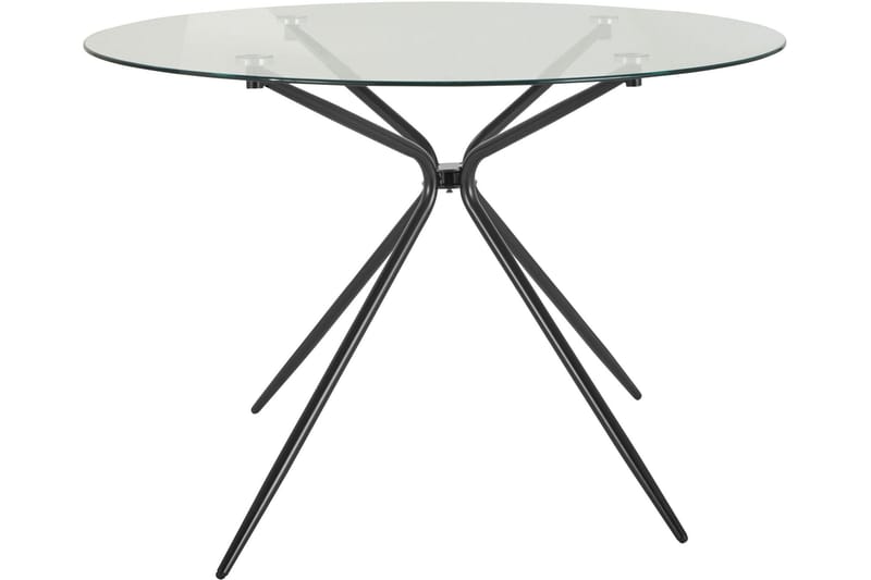 Kingsnorth Matbord Runt 110 cm, Svart