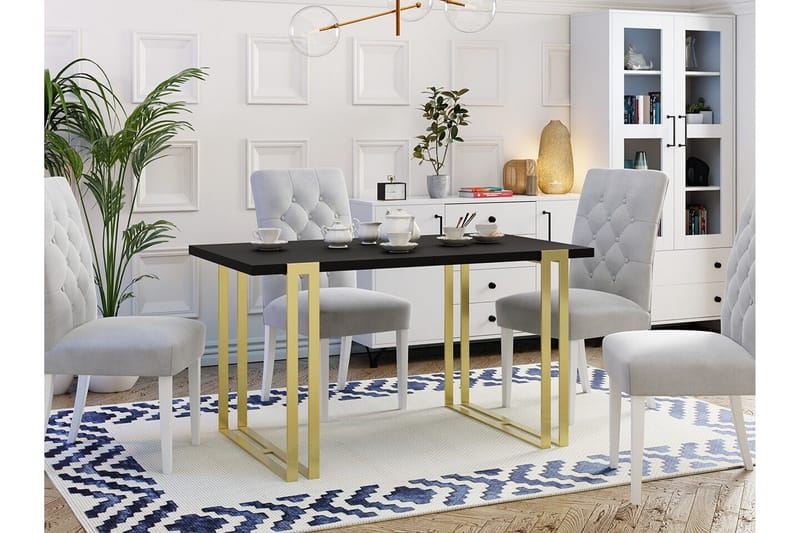 Kintore Matbord 80 cm - Svart - Möbler - Bord & matgrupper - Matbord & köksbord