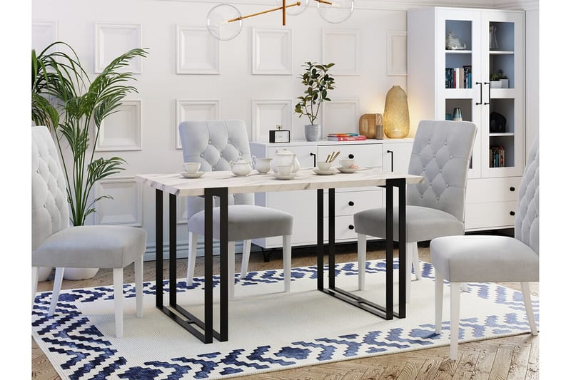 Kintore Matbord 80 cm - Svart - Möbler - Bord & matgrupper - Matbord & köksbord