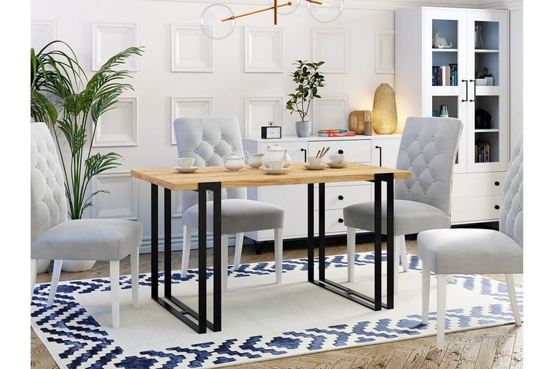 Kintore Matbord 80 cm - Svart - Möbler - Bord & matgrupper - Matbord & köksbord