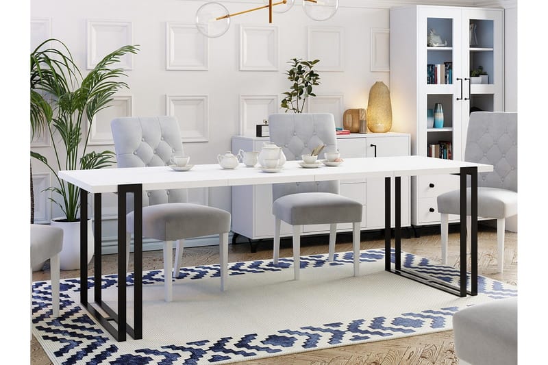 Kintore Matbord 80 cm - Vit - Möbler - Bord & matgrupper - Matbord & köksbord