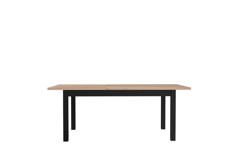 Konitsa Förlängningsbart Matbord 160 cm - Brun/Svart - Möbler - Bord & matgrupper - Matbord & köksbord