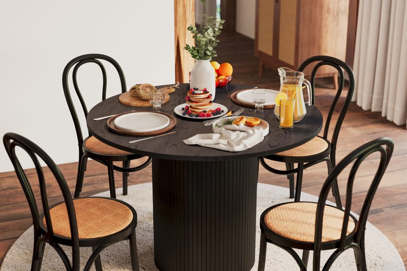 Kopparbo Matbord 106 cm - Svart trä - Möbler - Bord & matgrupper - Matbord & köksbord