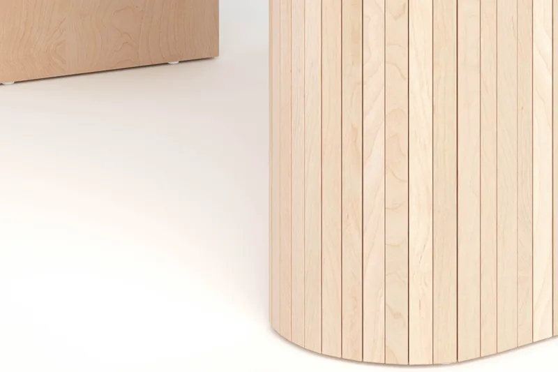 Kopparbo Matbord 160 cm - Ljust vitlaserat ekträ - Möbler - Bord & matgrupper - Matbord & köksbord