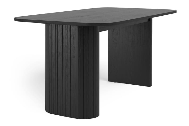 Kopparbo Matbord 160 cm - Svart trä - Matbord & köksbord
