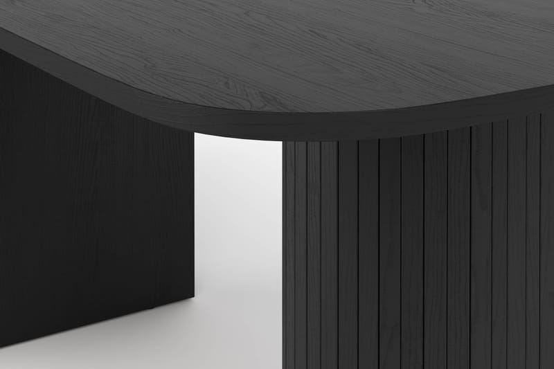 Kopparbo Matbord 160 cm - Svart trä - Matbord & köksbord