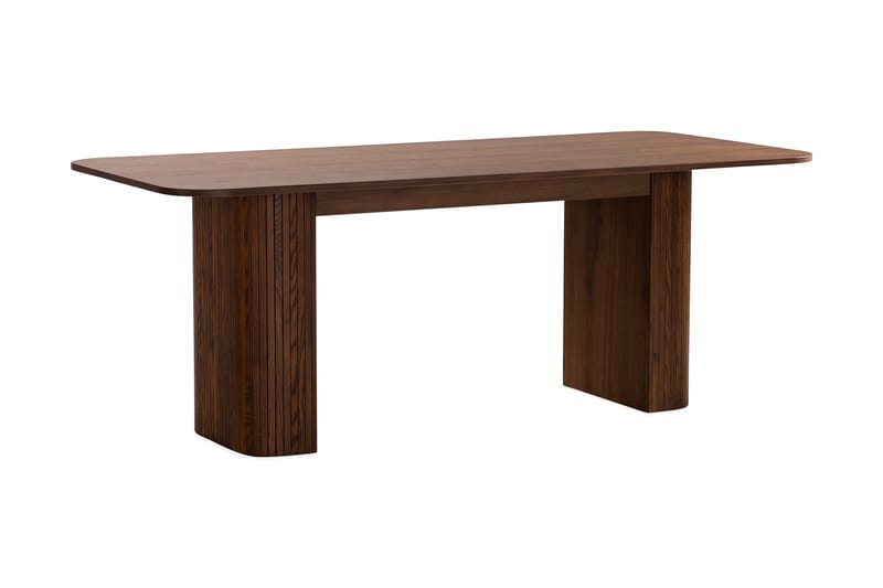 Kopparbo Matbord 200 cm - Mörkbrunt valnötsträ - Matbord & köksbord