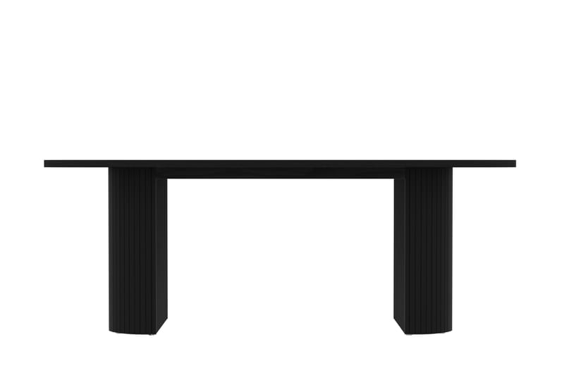 Kopparbo Matbord 200 cm - Svart trä - Matbord & köksbord
