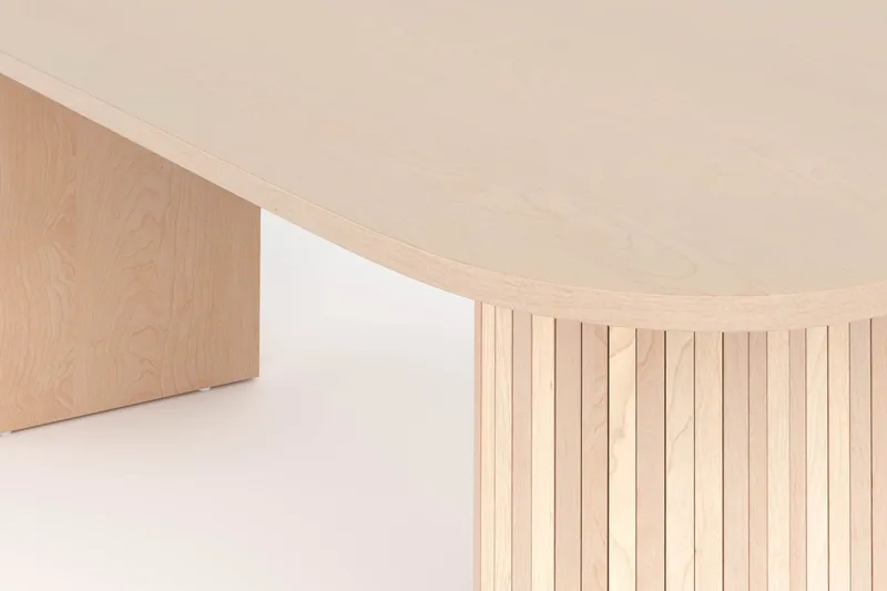 Kopparbo Matbord 240 cm - Ljust vitlaserat ekträ - Möbler - Bord & matgrupper - Matbord & köksbord