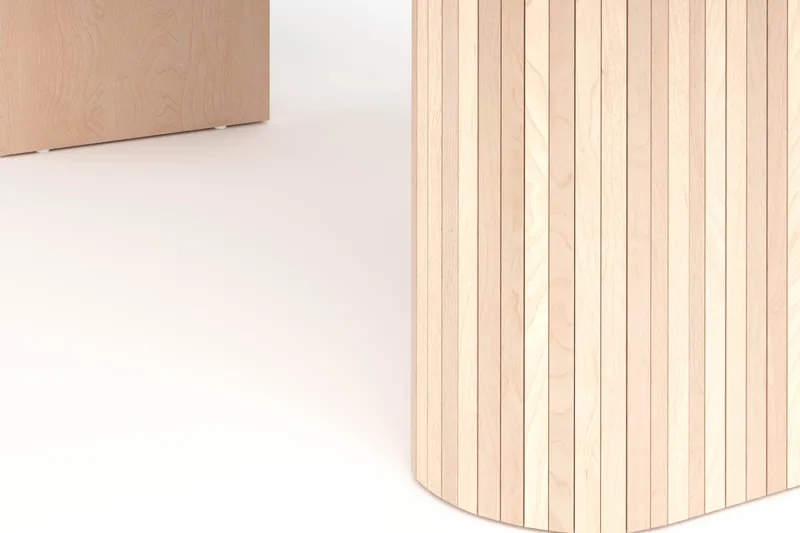 Kopparbo Matbord 240 cm - Ljust vitlaserat ekträ - Möbler - Bord & matgrupper - Matbord & köksbord