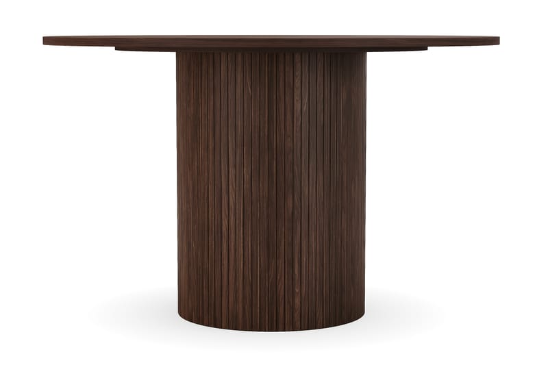 Kopparbo Matbord Runt 120 cm - Mörkbrunt valnötsträ - Matbord & köksbord