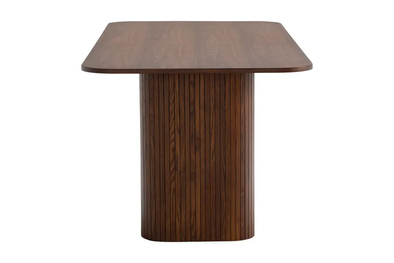 Kopparbo Rektangulärt Matbord 200 cm - Mörkbrunt / Valnöt / Trä - Möbler - Bord & matgrupper - Matbord & köksbord