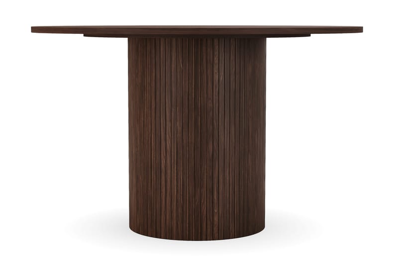 Kopparbo Runt Matbord 120 cm för 6 personer - Mörkbrunt / Valnöt / Trä - Möbler - Bord & matgrupper - Matbord & köksbord