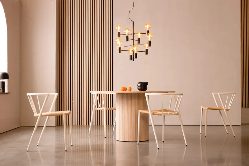 Kopparbo Runt Matbord 130 cm - Natur - Möbler - Bord & matgrupper - Matbord & köksbord