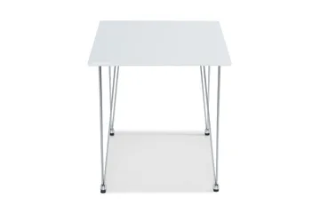 Kronblom Rektangulärt Matbord 120 cm i Trä med Metallutseende - Vit - Möbler - Bord & matgrupper - Matbord & köksbord