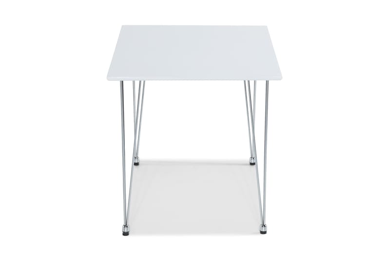 Kronblom Rektangulärt Matbord 120 cm i Trä med Metallutseende - Vit - Möbler - Bord & matgrupper - Matbord & köksbord
