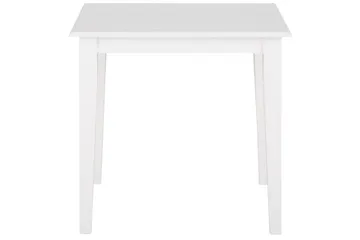 Laios Litet Kvadratiskt Matbord 80 cm i Trä - Vit - Möbler - Bord & matgrupper - Matbord & köksbord